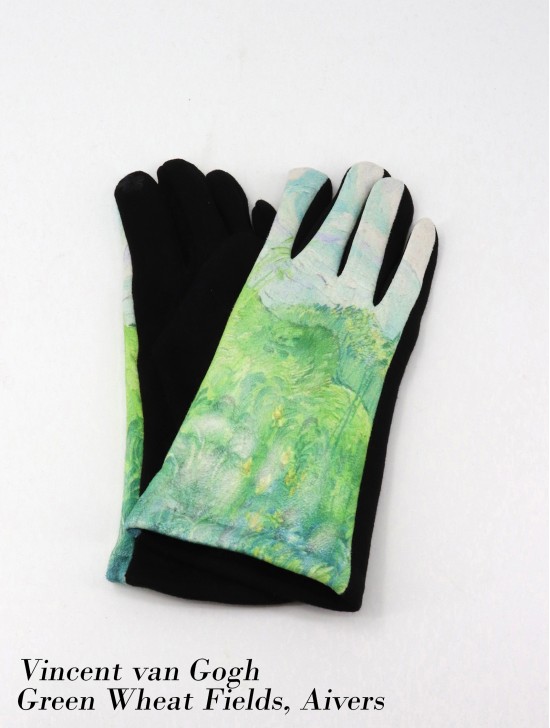 Oil Painting Design Touch Screen Glove